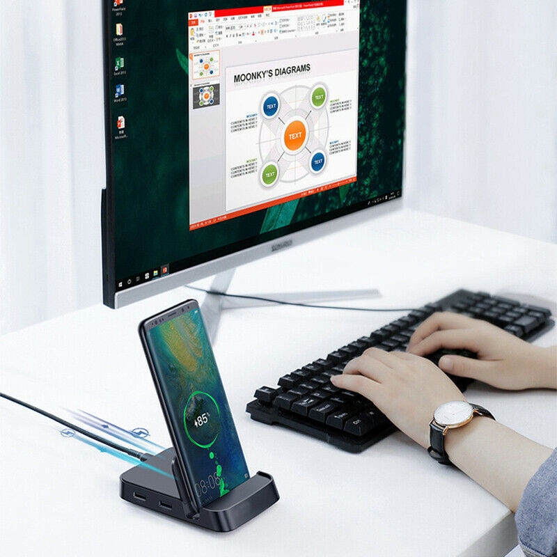 7 In 1 Type-C HUB Docking Station